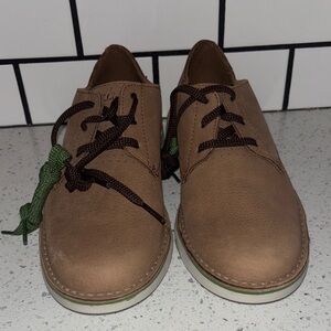 Men's Clarks Brown Leather Shoes 8M NWOT